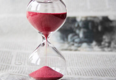 Sand clock It's about time